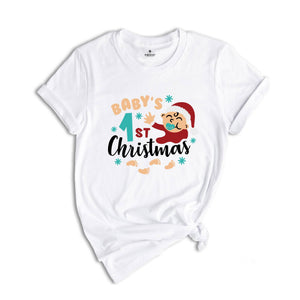 My First Christmas Baby Bodysuit, Newborn Baby Romper, Christmas Baby Onesie, Christmas Baby Clothes, Christmas Romper