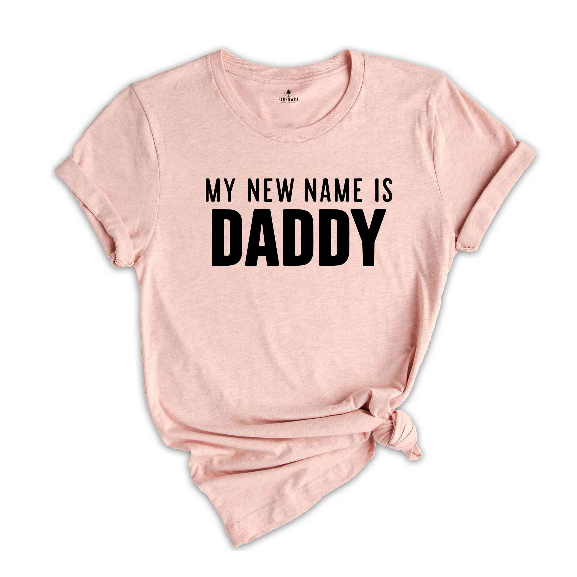 My New Name Is Mommy T-Shirt, New Daddy Shirt, Baby Shower Shirts, Mommy and Daddy Shirt Set, New Parents Shirt, Baby Reveal Tee