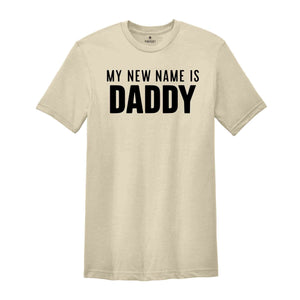 My New Name Is Mommy T-Shirt, New Daddy Shirt, Baby Shower Shirts, Mommy and Daddy Shirt Set, New Parents Shirt, Baby Reveal Tee