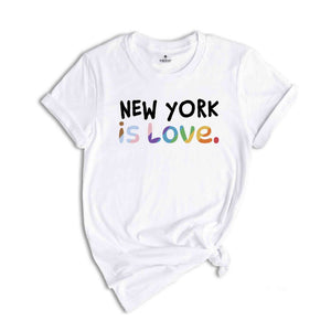 New York Is Love Shirt, LGBTQ Shirt, Pride Month Shirt, Equal Rights Shirt, Love Is Love Shirt, Pride Shirt, Gay Shirt