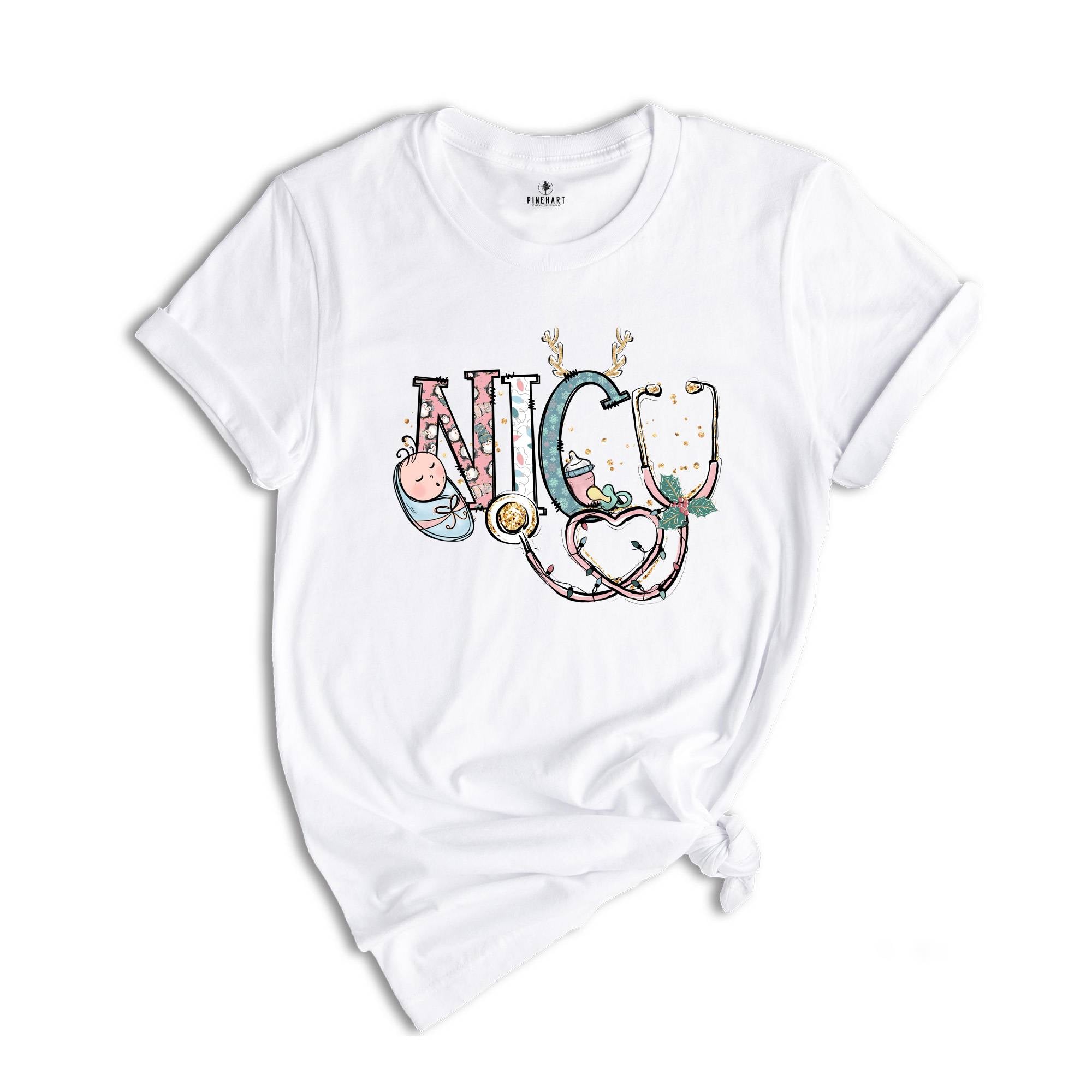 Nicu Baby Christmas T-Shirt, Nicu Nurse Shirt, Baby Christmas Nicu Shirt, Nicu T-Shirt, Nicu Nurse Christmas Gifts