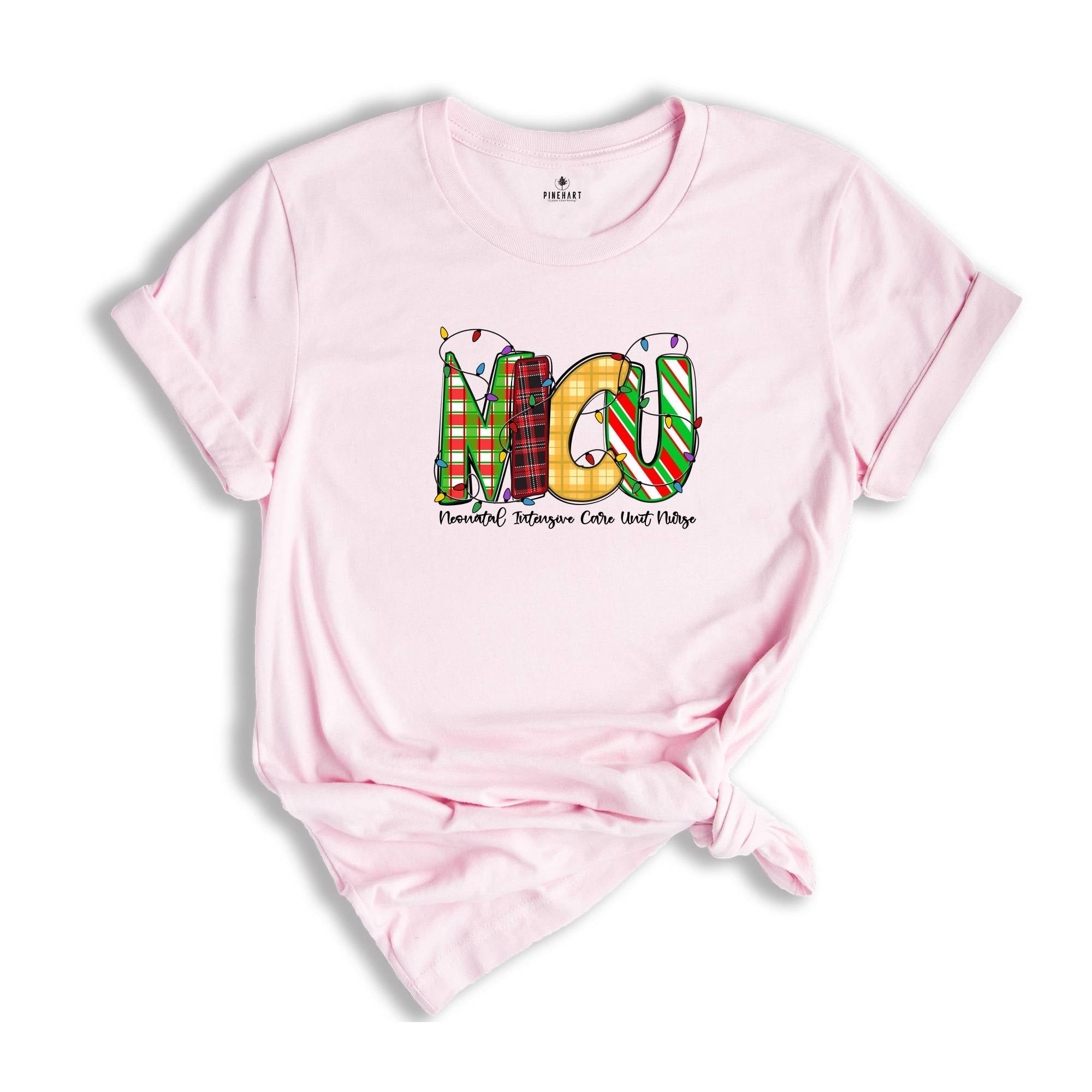 NICU Christmas Shirt, Neonatal Intensive Care Unit Nurse Tee, Christmas Gift ,NICU Nurse Shirt, Hospital Party Tee