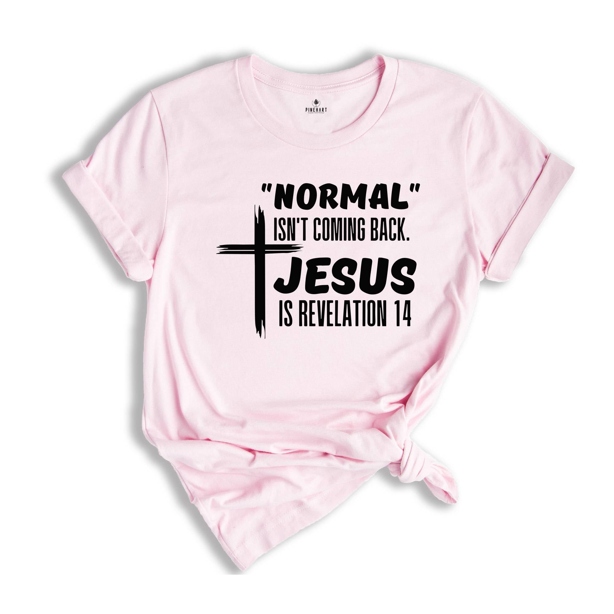 Normal Isn't Coming Back Shirt, Jesus Is Revelation Shirt, Jesus Shirt, Jesus Lover Shirt, Believer Gift, Religious Gift