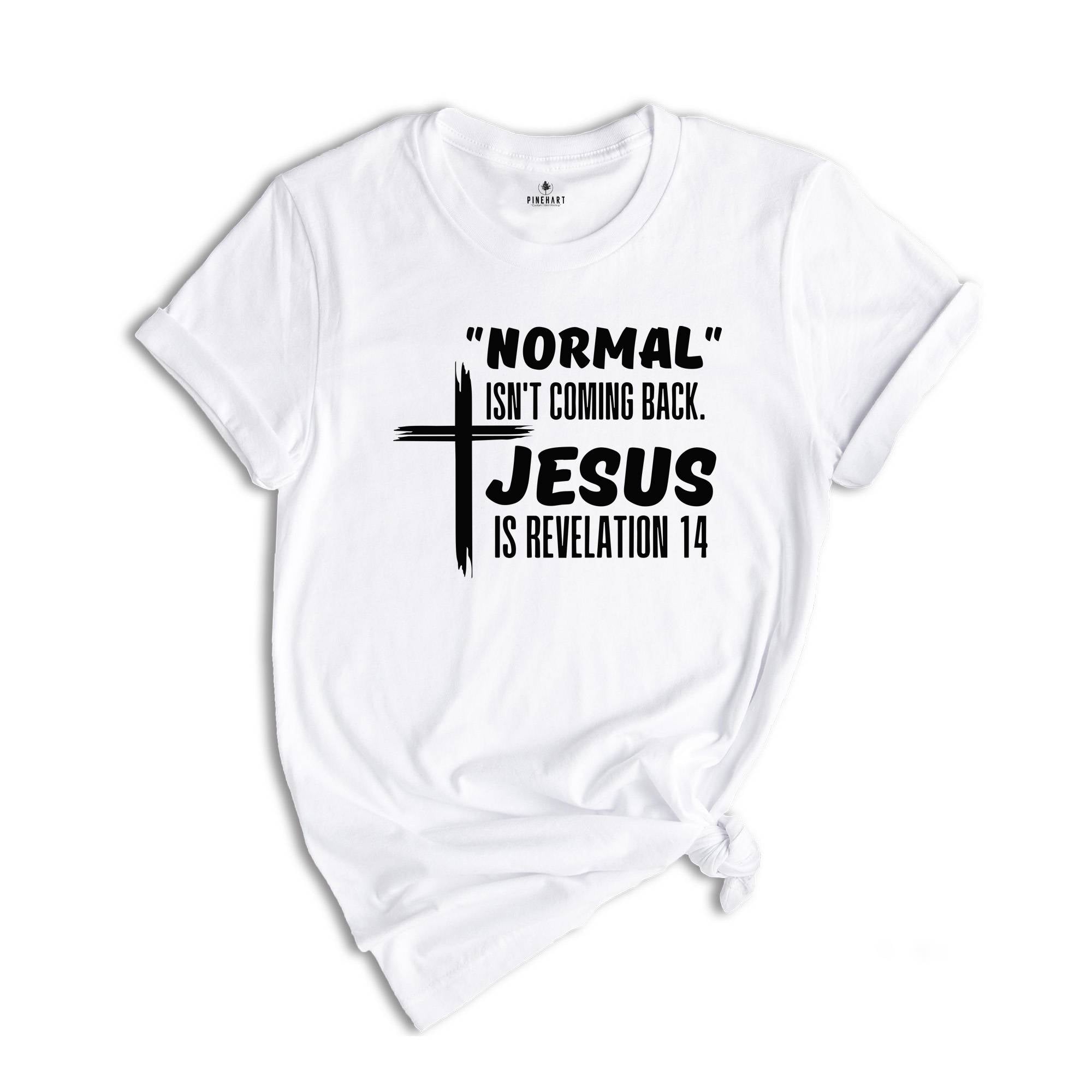 Normal Isn't Coming Back Shirt, Jesus Is Revelation Shirt, Jesus Shirt, Jesus Lover Shirt, Believer Gift, Religious Gift