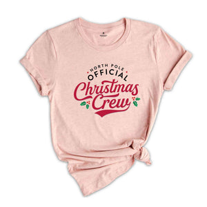 North Pole Official Christmas Crew Shirt, Christmas Family Shirt, Christmas Family Reunion, Matching Christmas Shirts