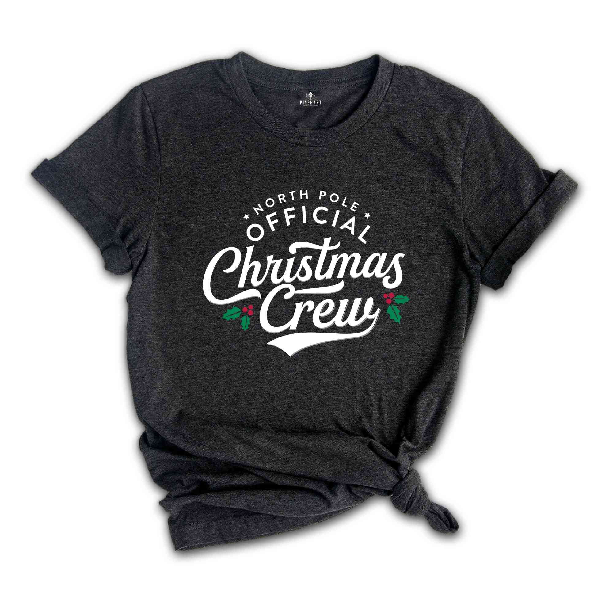 North Pole Official Christmas Crew Shirt, Christmas Family Shirt, Christmas Family Reunion, Matching Christmas Shirts