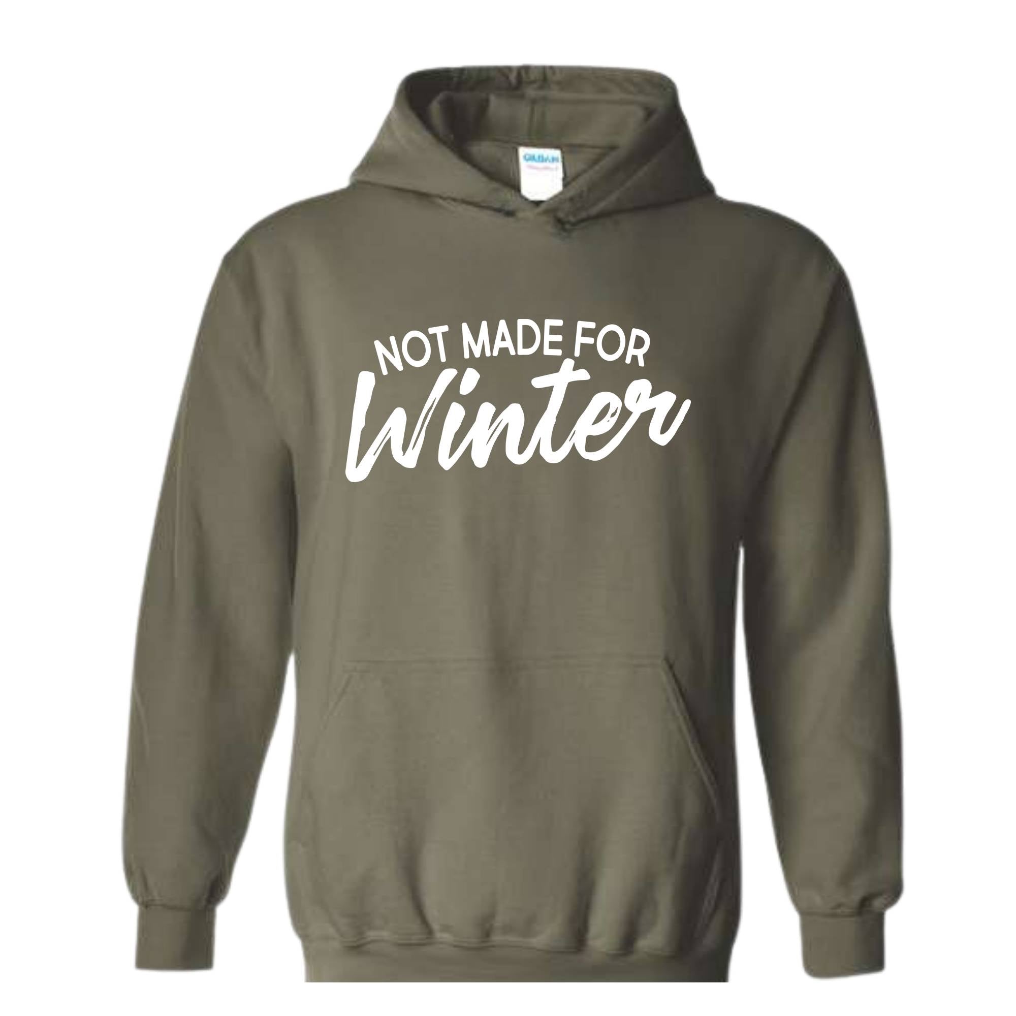 Not Made For Winter T-Shirt, Cold Weather Shirt, Winter Clothing, Christmas T-Shirt, Summer Lover T-Shirt