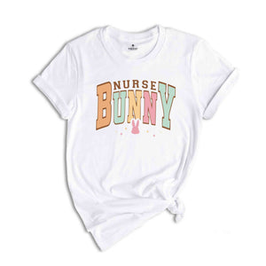 Nurse Bunny Shirt, Nurse Shirt, Nurse Easter Shirt, Nurse Gift, Nurse Appreciation, Happy Easter Shirt