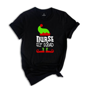Nurse Elf Christmas Shirt, Christmas Nursing Shirt, Nurse Christmas Shirt, Nursing Shirt, Nurse Shirt, Elf Shirt, Santa Elf Shirt, Elf Tee