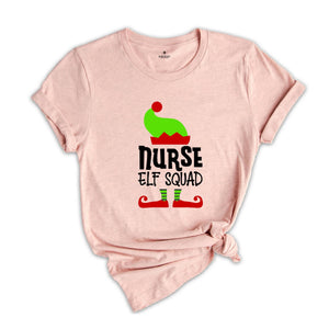 Nurse Elf Christmas Shirt, Christmas Nursing Shirt, Nurse Christmas Shirt, Nursing Shirt, Nurse Shirt, Elf Shirt, Santa Elf Shirt, Elf Tee