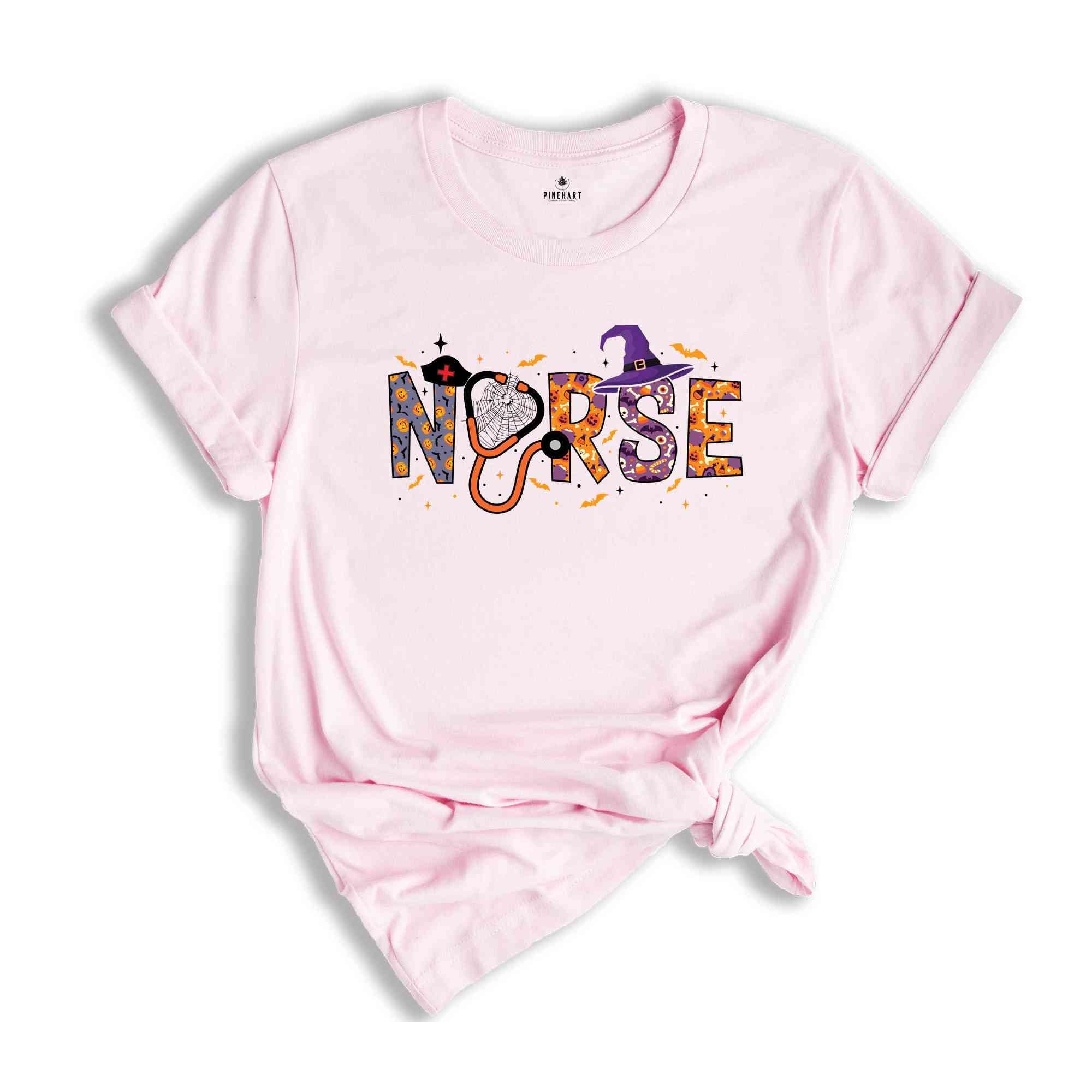 Nurse Halloween Shirt, Halloween Gift For Nurse, Ghost Shirt, Boo Shirt, Spooky Vibes Shirt, Spooky Shirt, Spooky Nurse Shirt, Nursing Shirt