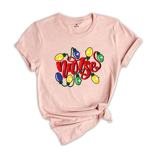 Nurse Light Shirt, Nurse Crew Christmas Shirt, Christmas Nursing Shirt, Nurse Christmas Tee, Gift For Nurse, Nurse Shirt