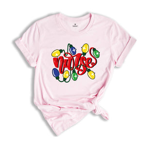 Nurse Light Shirt, Nurse Crew Christmas Shirt, Christmas Nursing Shirt, Nurse Christmas Tee, Gift For Nurse, Nurse Shirt