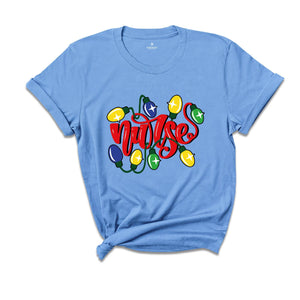 Nurse Light Shirt, Nurse Crew Christmas Shirt, Christmas Nursing Shirt, Nurse Christmas Tee, Gift For Nurse, Nurse Shirt