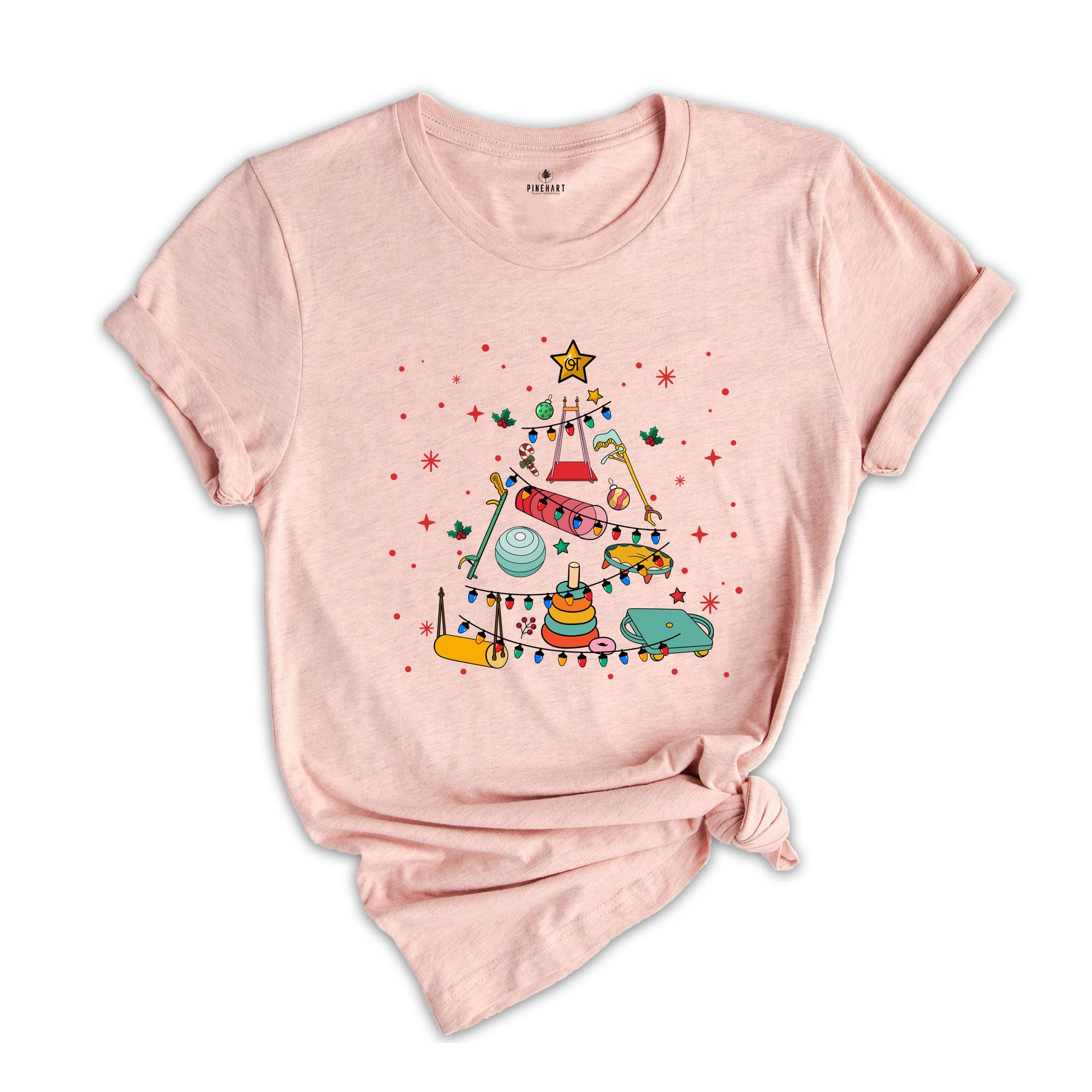 Occupational Therapist Christmas Shirt, Santa's Favorite OT Shirt, Occupational Therapist Shirt, OT Therapist Shirt