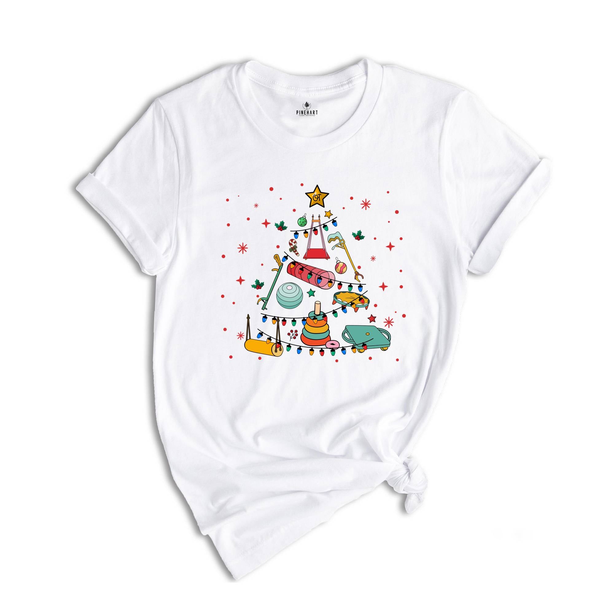 Occupational Therapist Christmas Shirt, Santa's Favorite OT Shirt, Occupational Therapist Shirt, OT Therapist Shirt