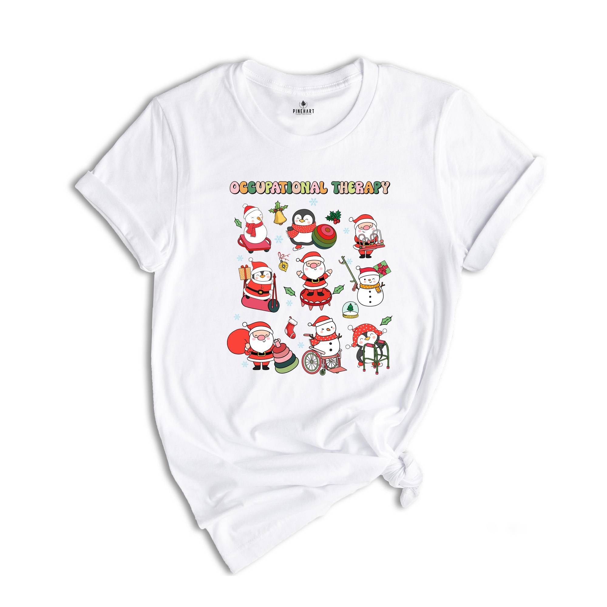 Occupational Therapist Christmas Shirt, Santa's Favorite OT Shirt, Occupational Therapist Shirt