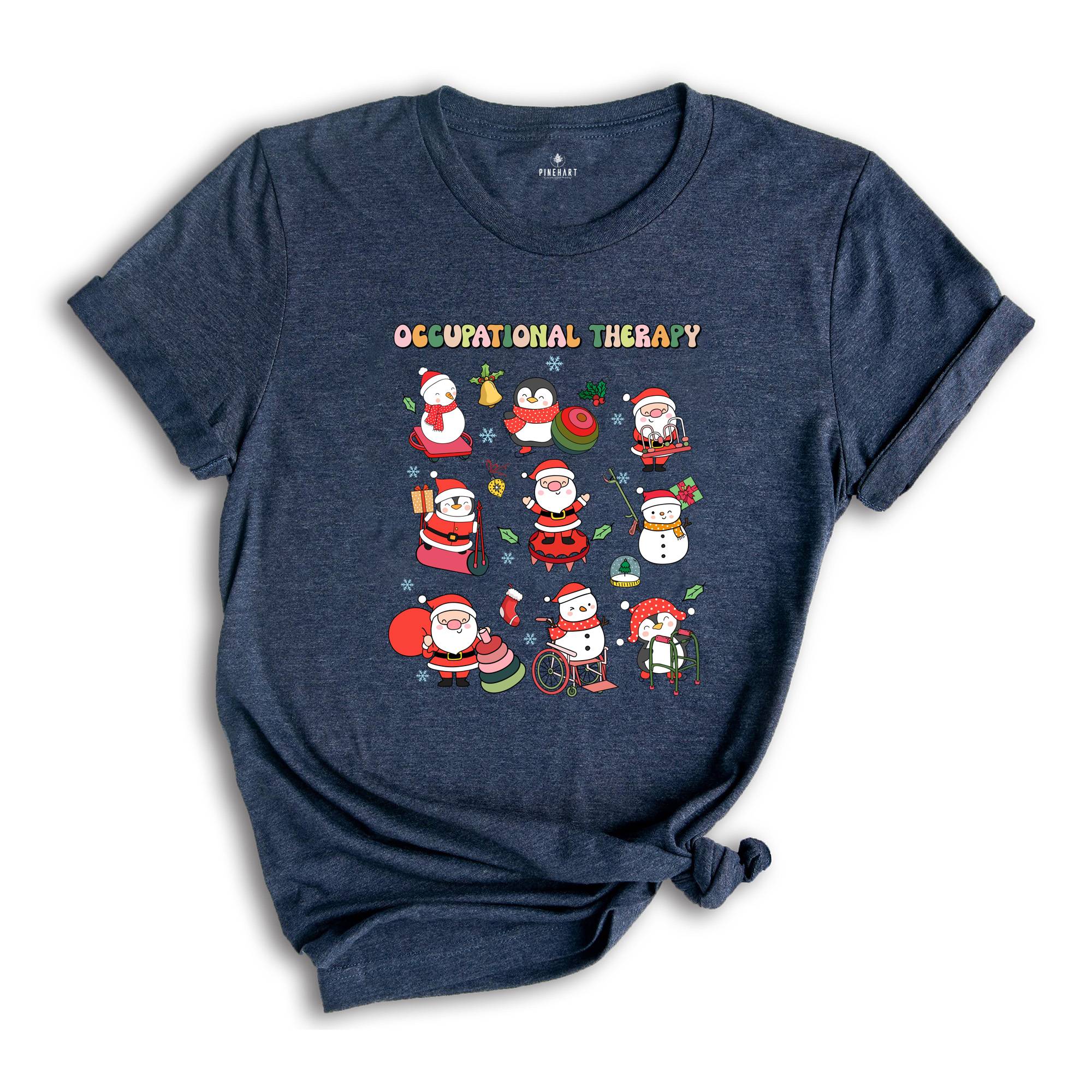 Occupational Therapist Christmas Shirt, Santa's Favorite OT Shirt, Occupational Therapist Shirt