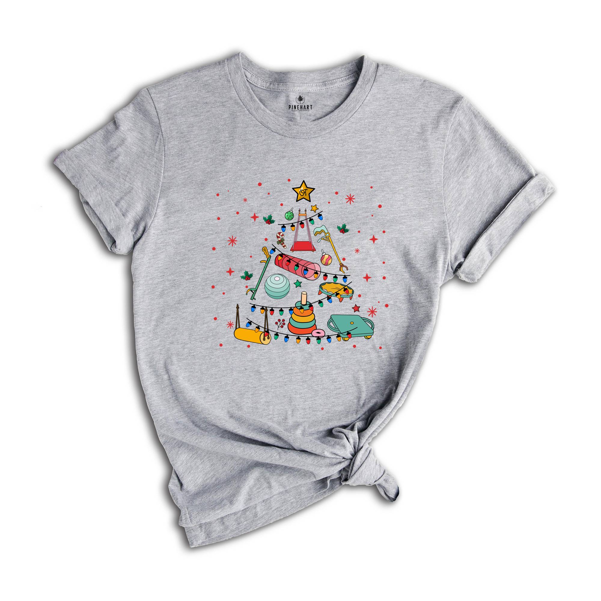 Occupational Therapist Christmas Shirt, Santa's Favorite OT Shirt, Occupational Therapist Shirt, OT Therapist Shirt