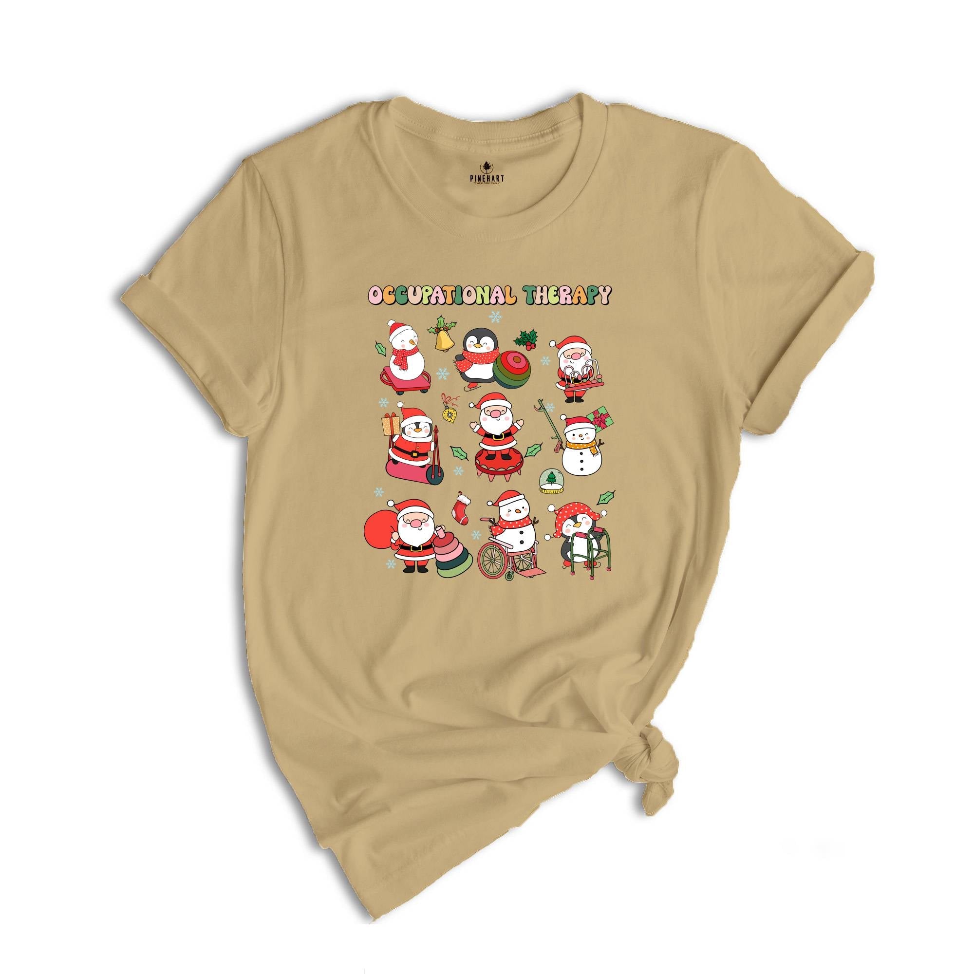 Occupational Therapist Christmas Shirt, Santa's Favorite OT Shirt, Occupational Therapist Shirt