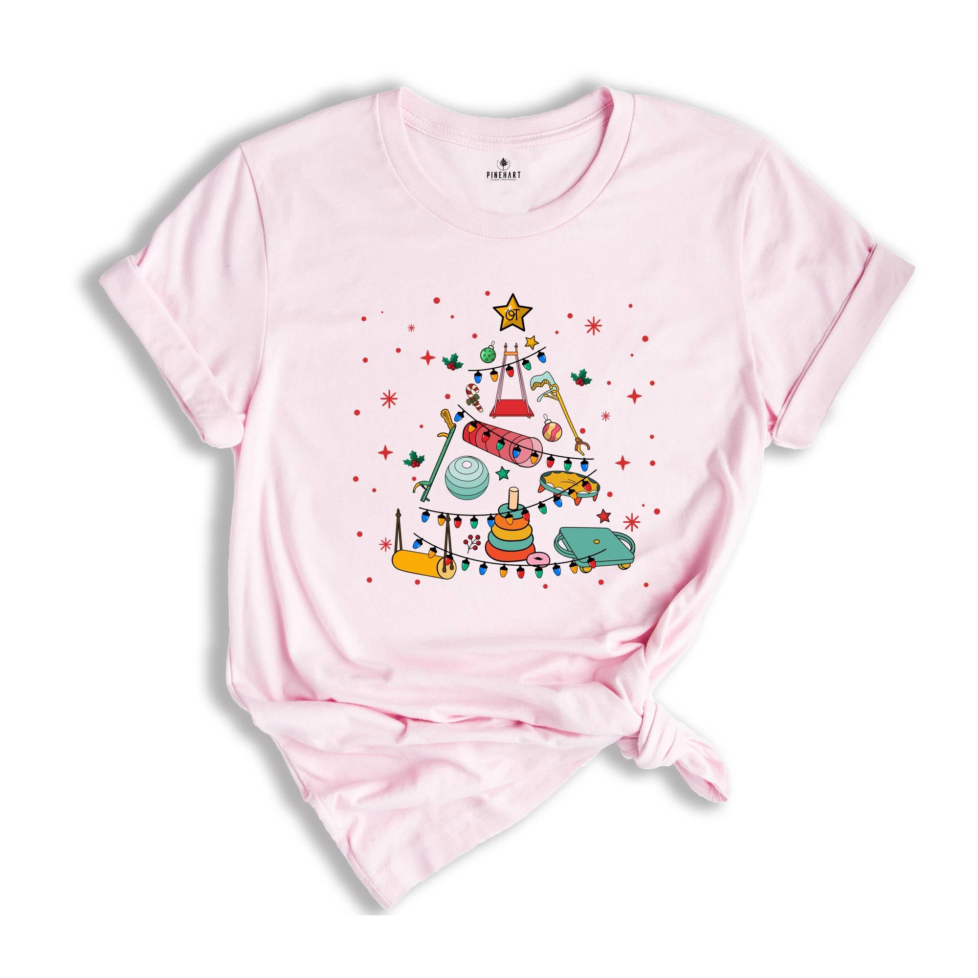 Occupational Therapist Christmas Shirt, Santa's Favorite OT Shirt, Occupational Therapist Shirt, OT Therapist Shirt