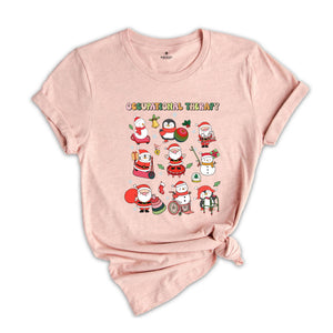 Occupational Therapist Christmas Shirt, Santa's Favorite OT Shirt, Occupational Therapist Shirt