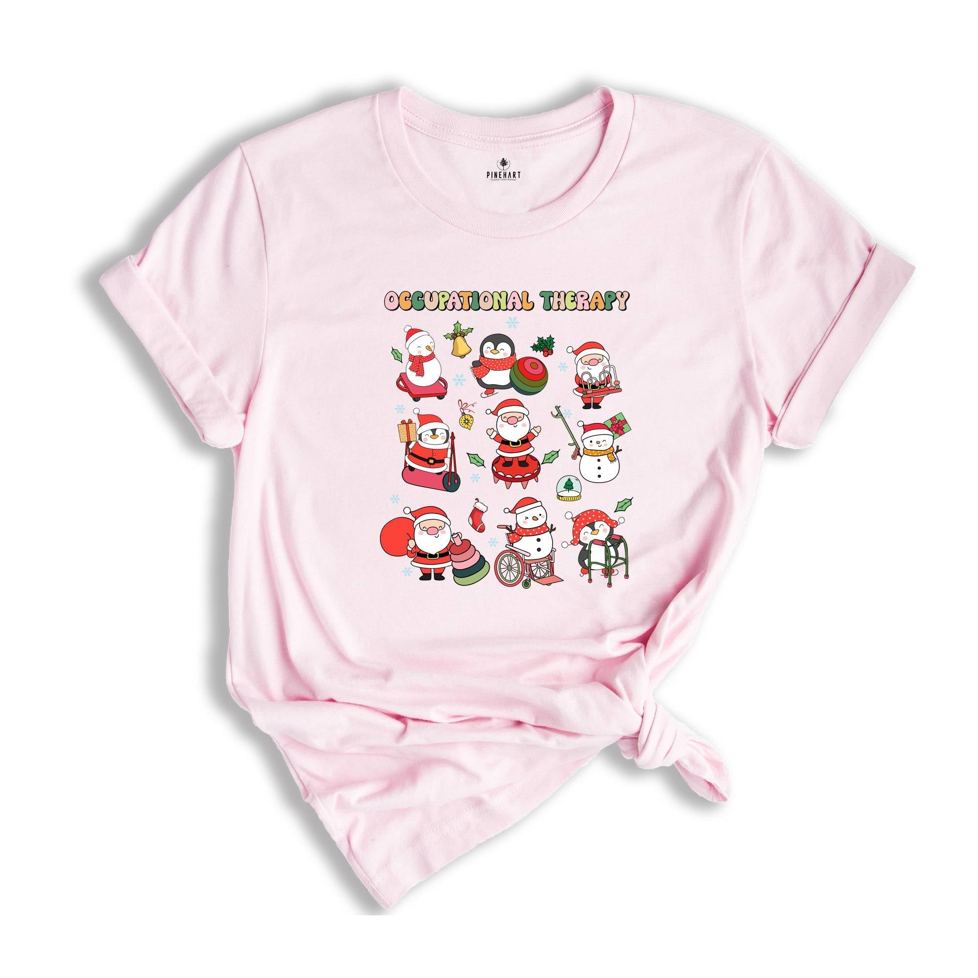 Occupational Therapist Christmas Shirt, Santa's Favorite OT Shirt, Occupational Therapist Shirt