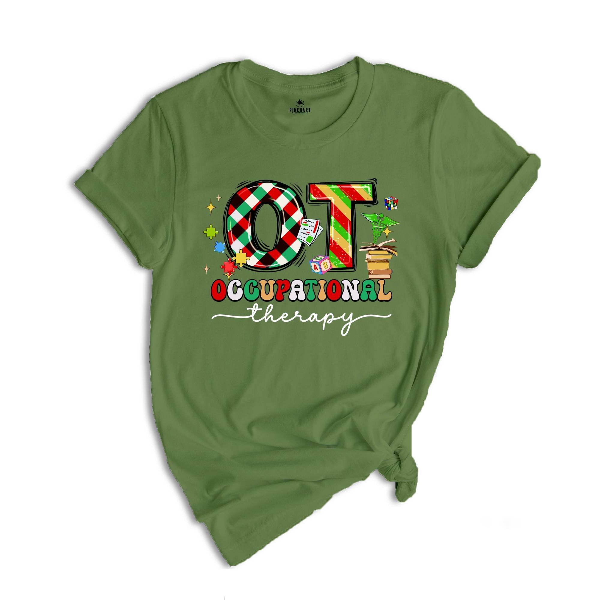 Occupational Therapist Shirt, Occupational Therapist Christmas Shirt, Occupational Therapist Tee, Special Education Tee
