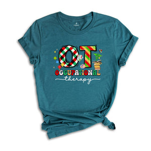 Occupational Therapist Shirt, Occupational Therapist Christmas Shirt, Occupational Therapist Tee, Special Education Tee