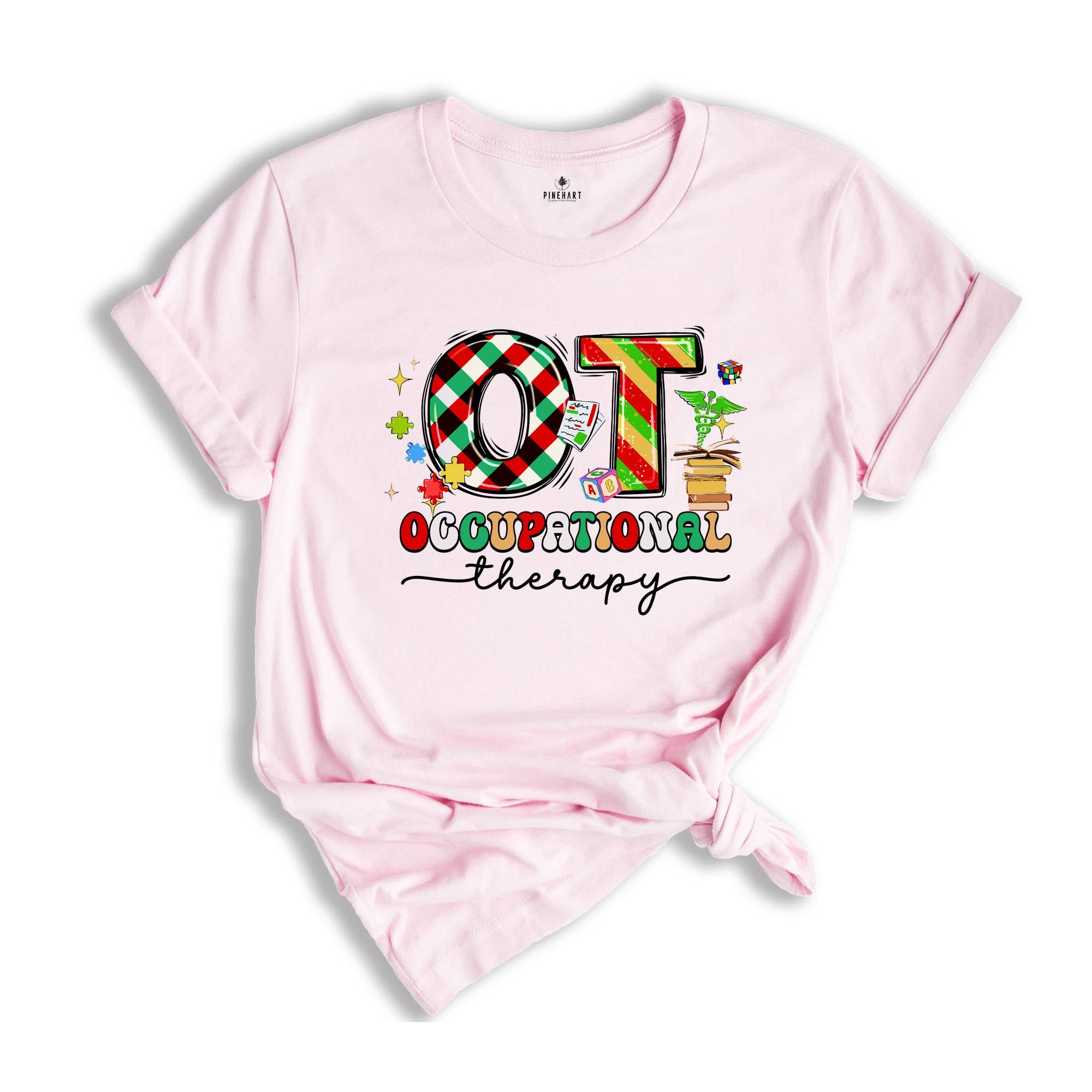 Occupational Therapist Shirt, Occupational Therapist Christmas Shirt, Occupational Therapist Tee, Special Education Tee