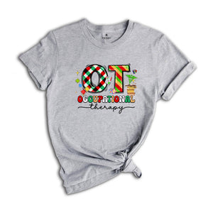 Occupational Therapist Shirt, Occupational Therapist Christmas Shirt, Occupational Therapist Tee, Special Education Tee