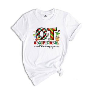 Occupational Therapist Shirt, Occupational Therapist Christmas Shirt, Occupational Therapist Tee, Special Education Tee