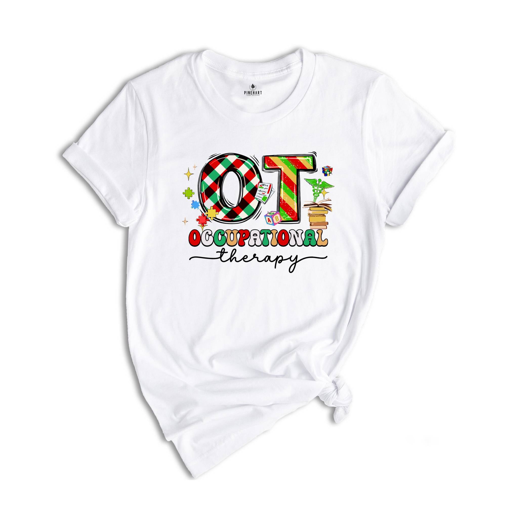 Occupational Therapist Shirt, Occupational Therapist Christmas Shirt, Occupational Therapist Tee, Special Education Tee