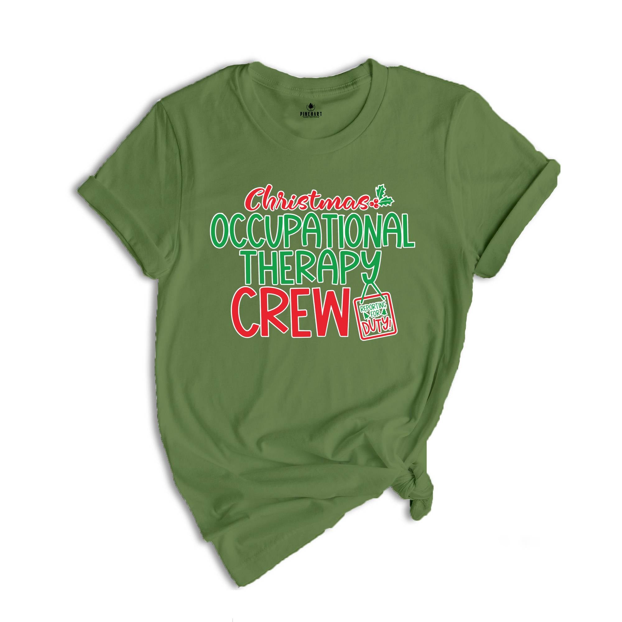 Occupational Therapist Shirt, OT Christmas, Therapist Gift, OT Crew Shirt, Occupational Therapy Crew, OT Assistant Shirt