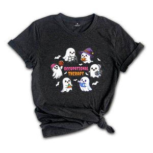 Occupational Therapy Halloween Shirt, Halloween OT Shirt, Occupational Therapist Gift, Occupational Ghost Shirt,Spooky OT Shirt,OT Squad Tee