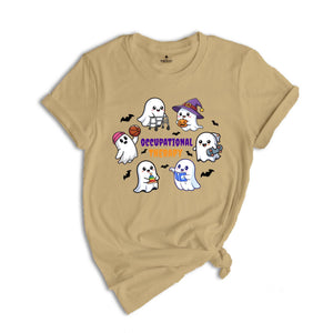 Occupational Therapy Halloween Shirt, Halloween OT Shirt, Occupational Therapist Gift, Occupational Ghost Shirt,Spooky OT Shirt,OT Squad Tee