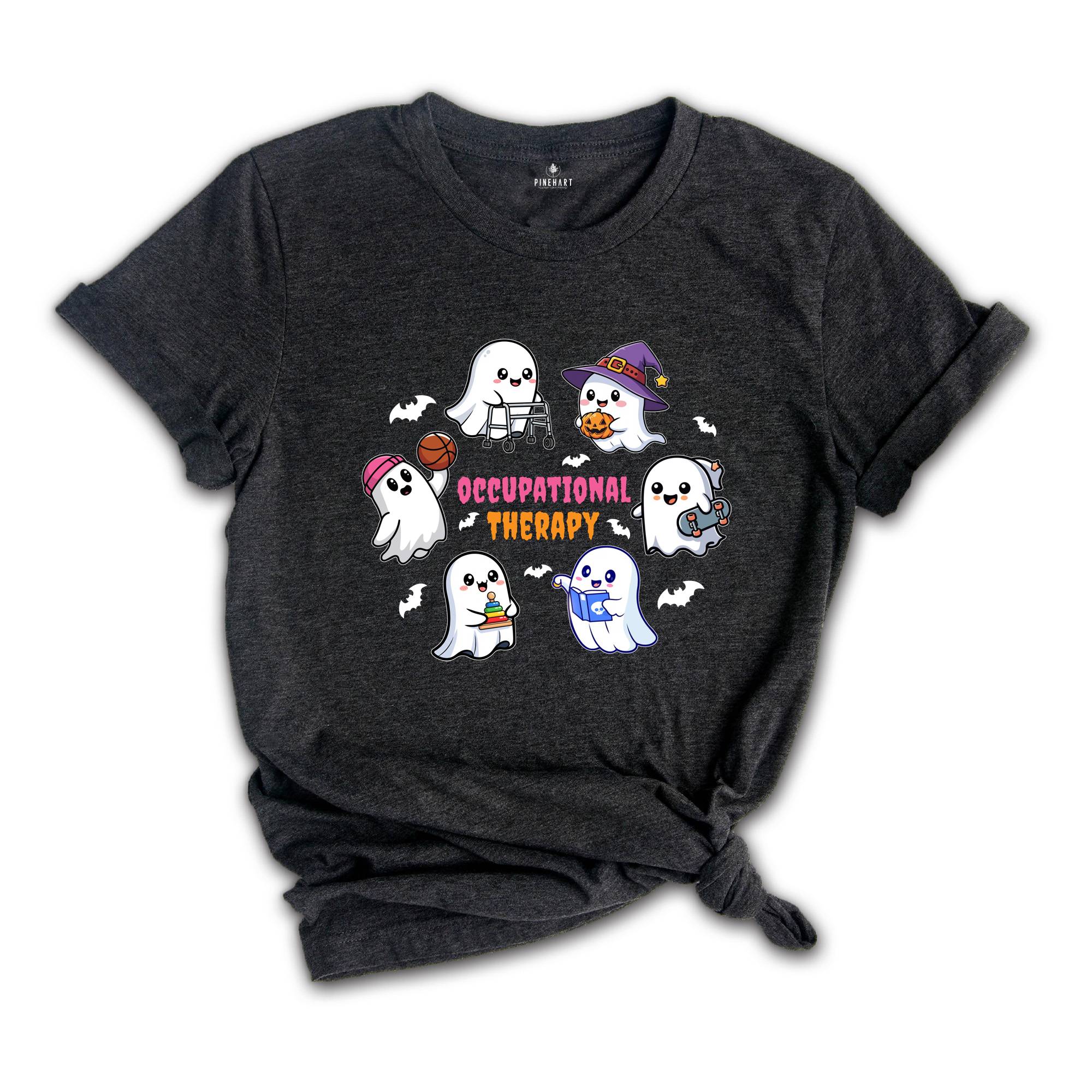 Occupational Therapy Halloween Shirt, Halloween OT Shirt, Occupational Therapist Gift, Occupational Ghost Shirt,Spooky OT Shirt,OT Squad Tee