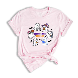 Occupational Therapy Halloween Shirt, Halloween OT Shirt, Occupational Therapist Gift, Occupational Ghost Shirt,Spooky OT Shirt,OT Squad Tee