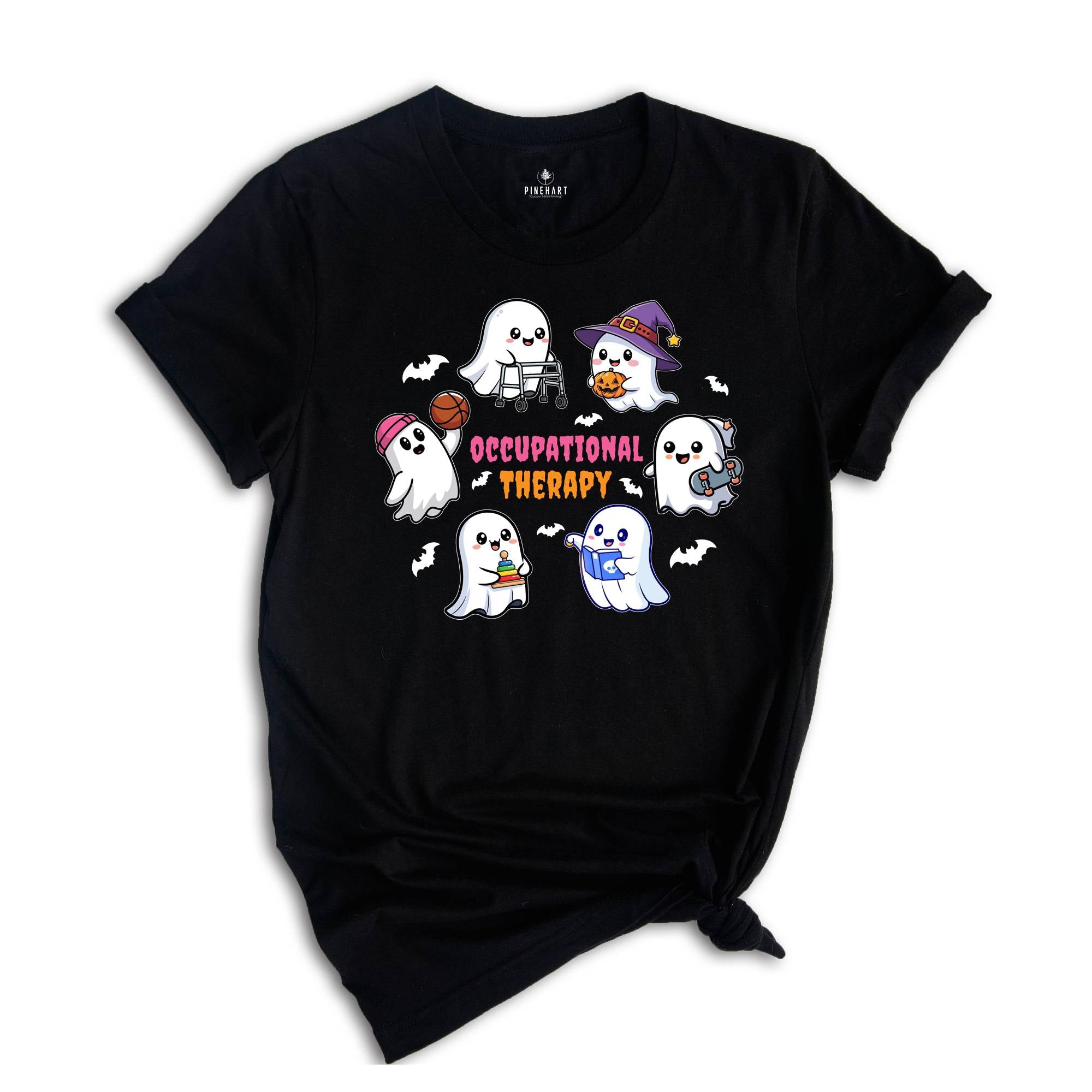 Occupational Therapy Halloween Shirt, Halloween OT Shirt, Occupational Therapist Gift, Occupational Ghost Shirt,Spooky OT Shirt,OT Squad Tee