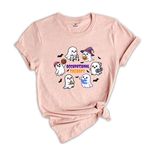 Occupational Therapy Halloween Shirt, Halloween OT Shirt, Occupational Therapist Gift, Occupational Ghost Shirt,Spooky OT Shirt,OT Squad Tee