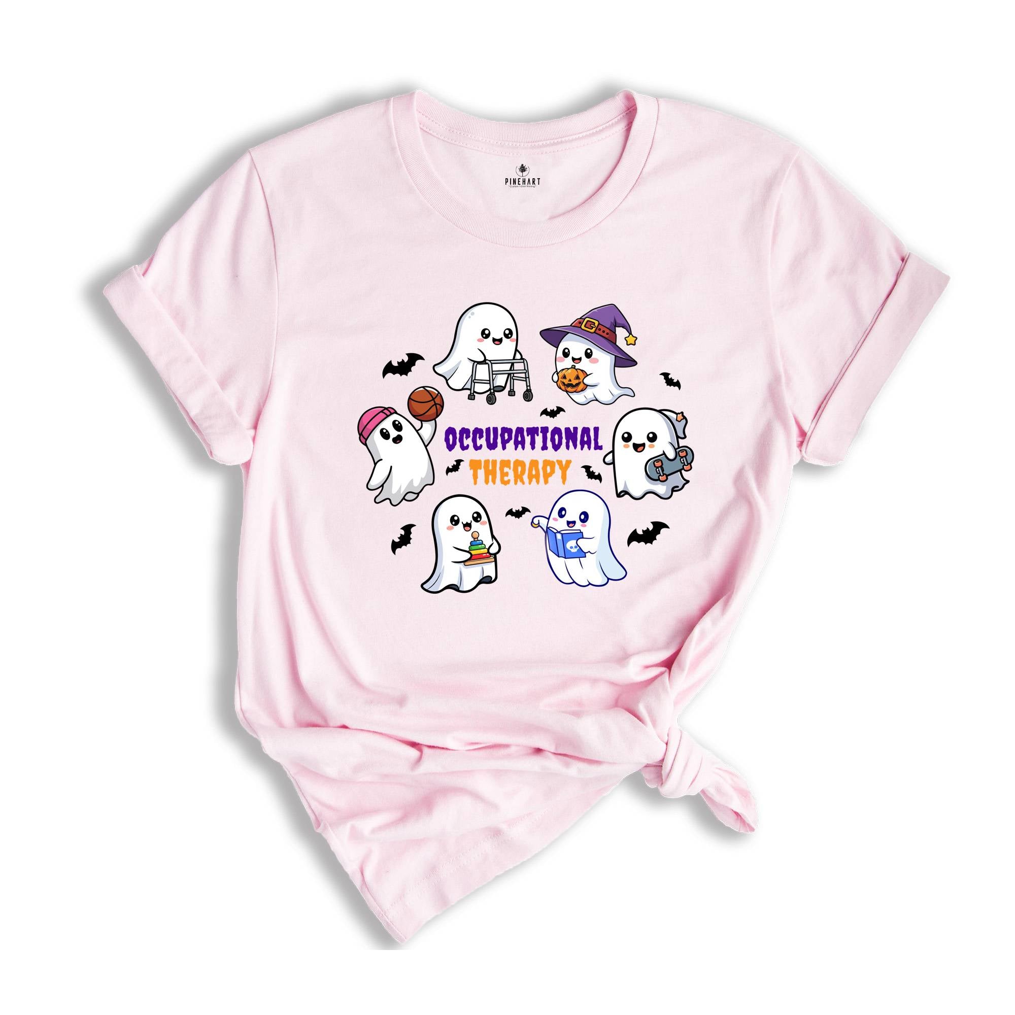 Occupational Therapy Halloween Shirt, Halloween OT Shirt, Occupational Therapist Gift, Occupational Ghost Shirt,Spooky OT Shirt,OT Squad Tee