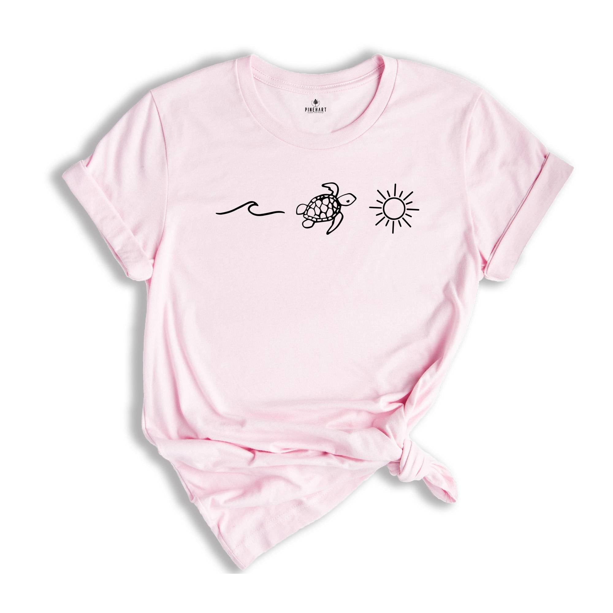 Ocean Turtle Sun Summer Shirt, Beach Bum Shirt, Beach Shirt, Sea Shirt, Summer Shirt, Cute Mom Shirt, Sun Shirt, Mama Shirt