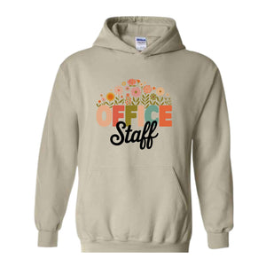 Office Staff Hoodie  , Wildflowers Office Staff Hoodie, Office Lady Hoodie, Secretary Hoodie, Receptionist Team Hoodie