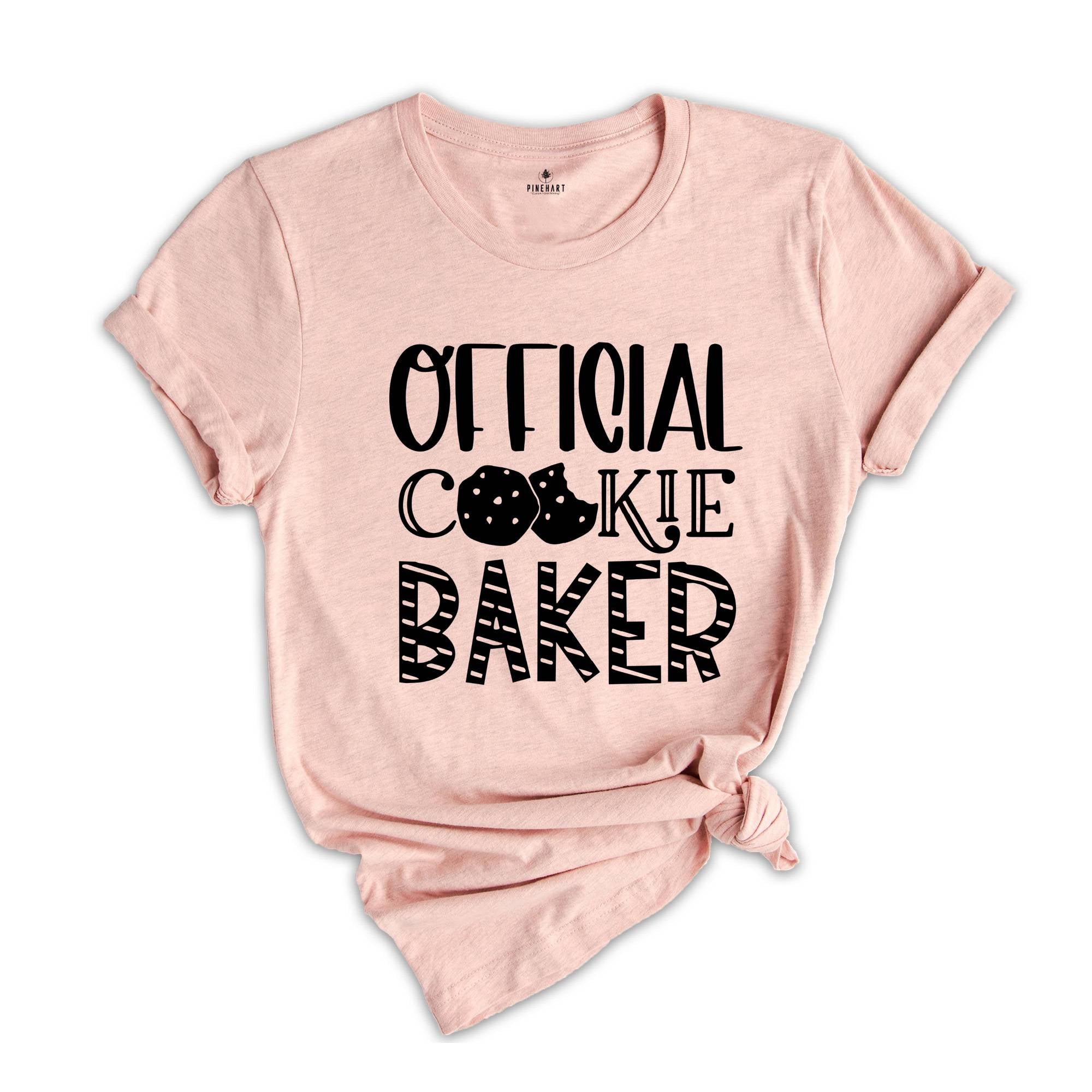 Official Cookie Baker Shirt, Christmas Party Shirt, Baker Tester Holiday Gift,Baking Team,Christmas Cookie,Christmas Squad,Baker Tee