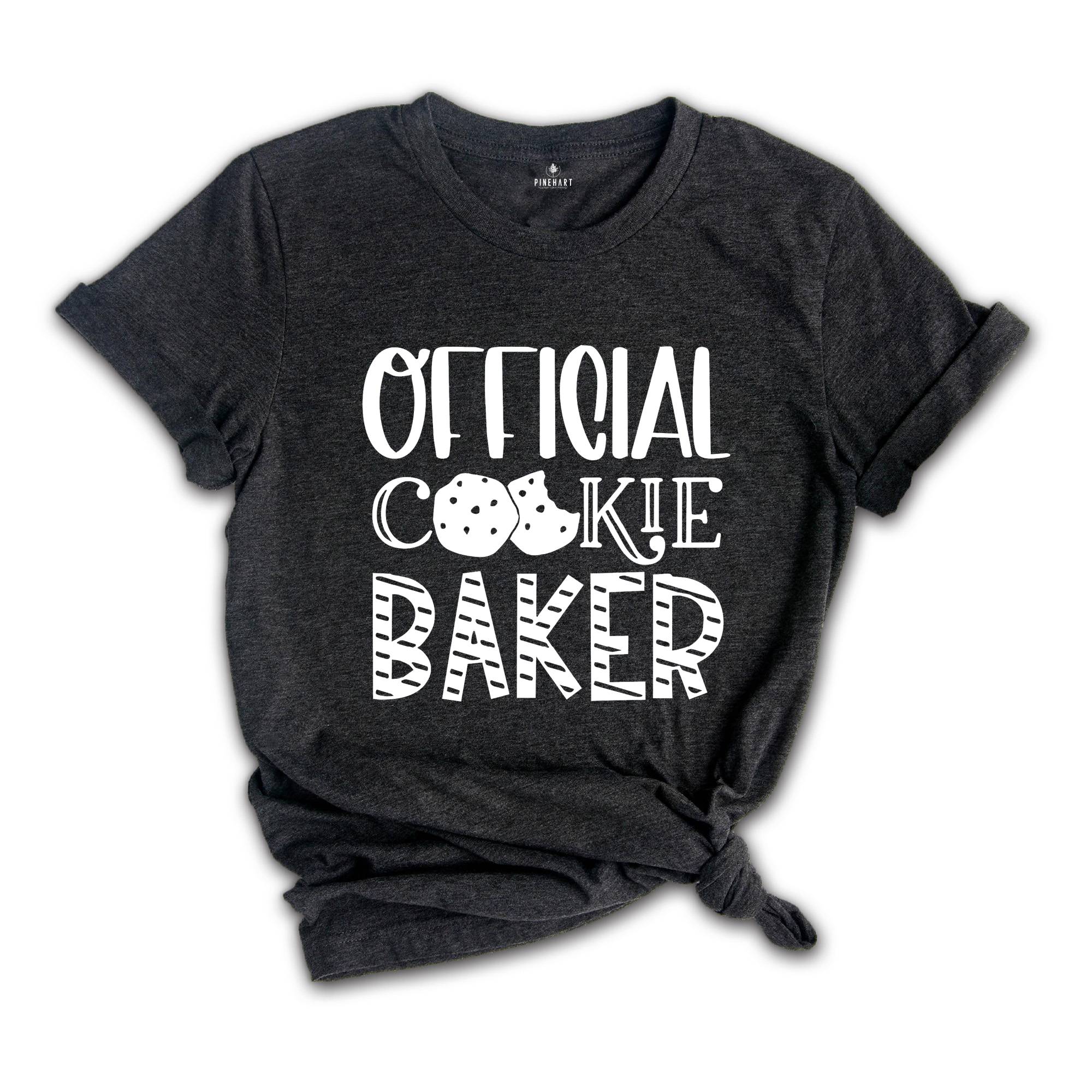 Official Cookie Baker Shirt, Christmas Party Shirt, Baker Tester Holiday Gift,Baking Team,Christmas Cookie,Christmas Squad,Baker Tee