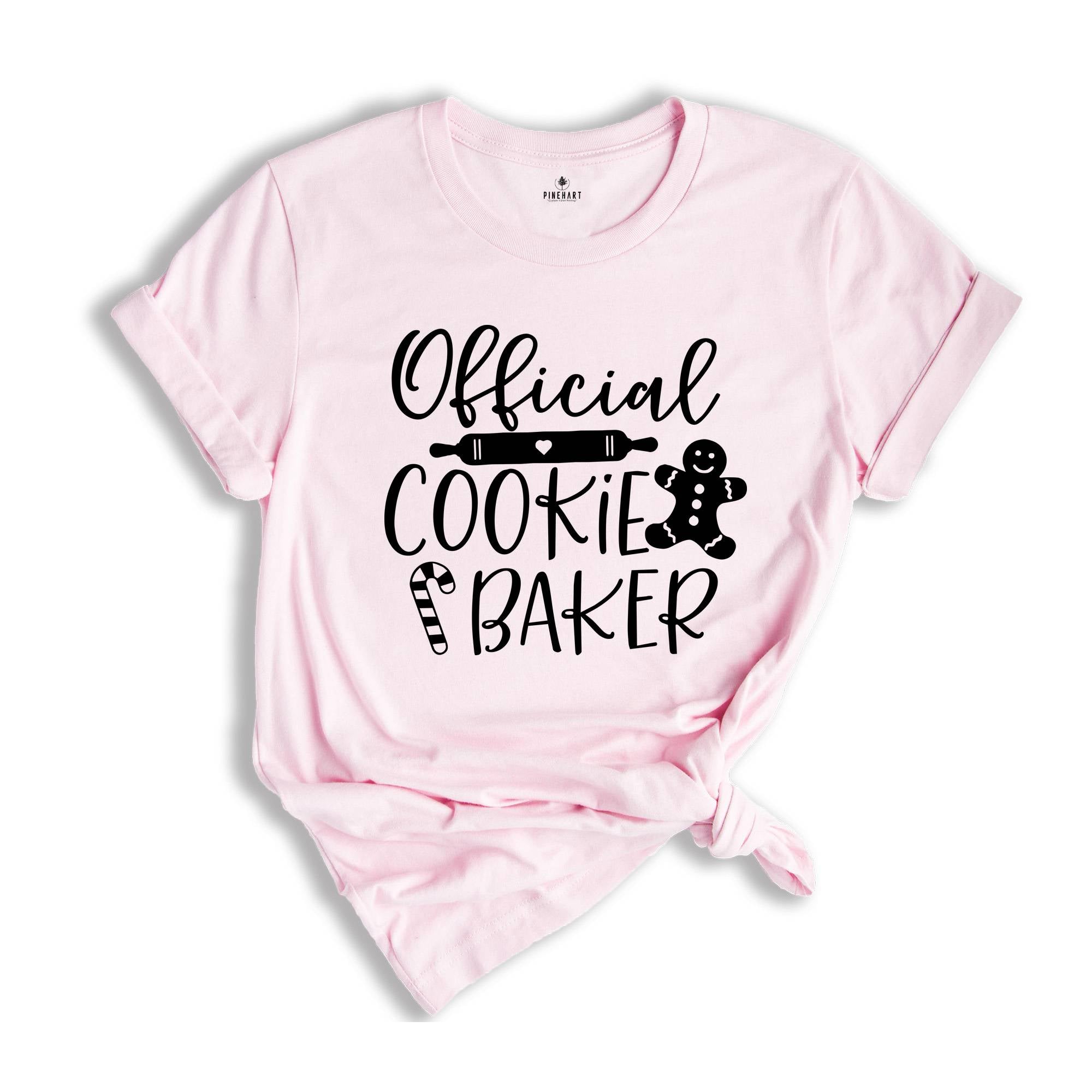 Official Cookie Tester Official Cookie Baker Shirt, Christmas Shirt, Funny Cookie Shirt, Christmas Gift, Holiday T Shirt, Xmas Matching Tee