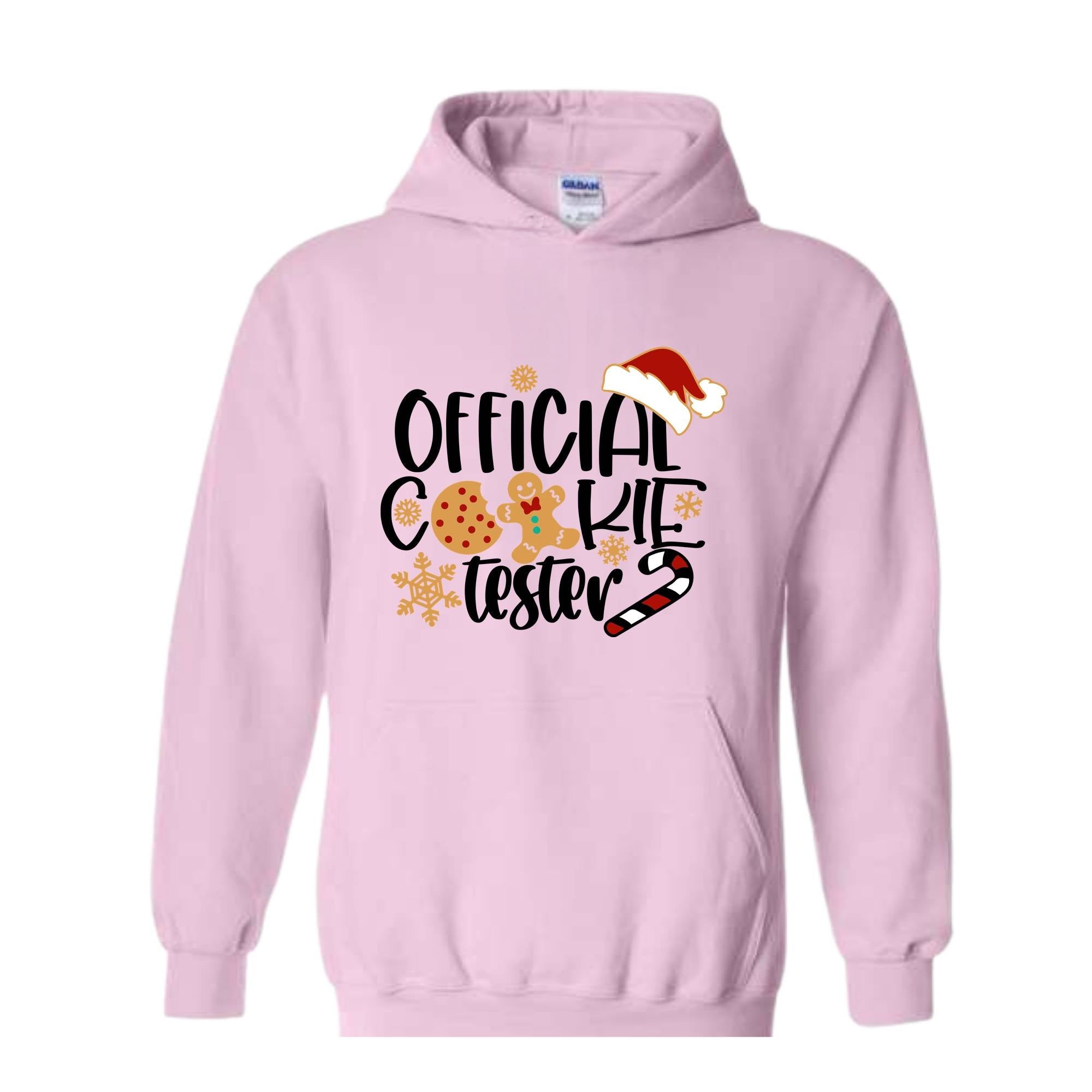 Official Cookie Tester Hoodie, Gingerbread Hoodie, Funny Christmas Hoodie, Official Cookie Baker Hoodie