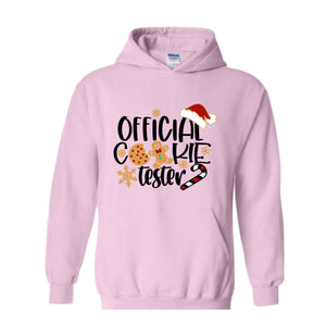Official Cookie Tester Hoodie, Gingerbread Hoodie, Funny Christmas Hoodie, Official Cookie Baker Hoodie