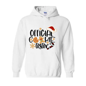 Official Cookie Tester Hoodie, Gingerbread Hoodie, Funny Christmas Hoodie, Official Cookie Baker Hoodie
