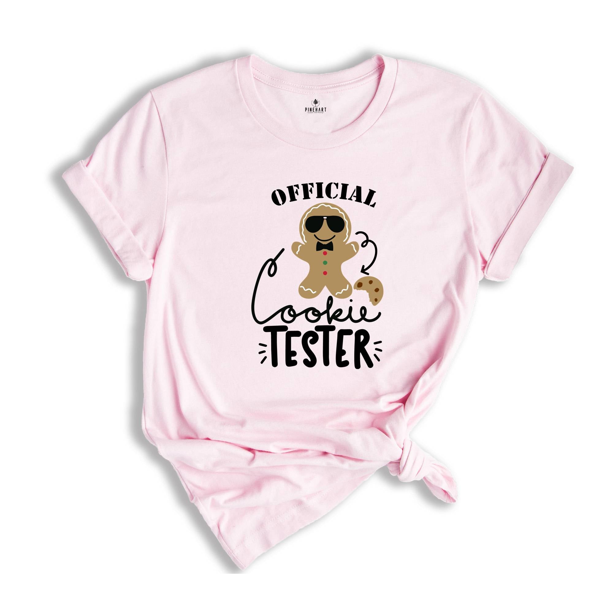 Official Cookie Tester Shirt, Cute Christmas Gingerbread Shirt, Cool Cookie Crew Shirt, Christmas Family Tee, Christmas Chief Tee